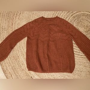 *sold* Sezane-like mohair blend sweater
